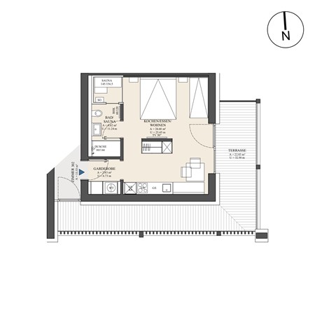 Floorplan - Lindenweg 235, 6314 Niederau